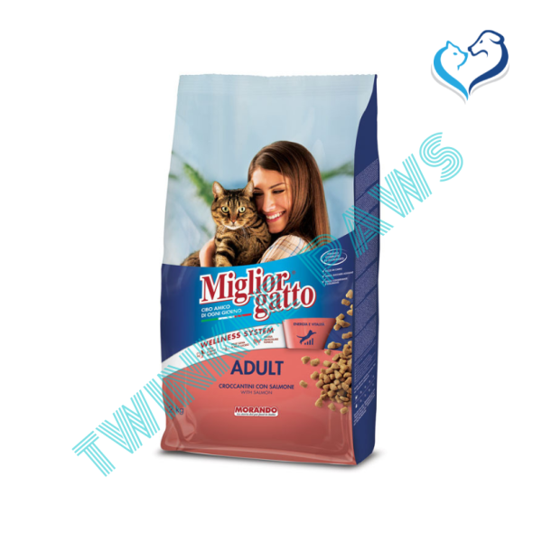 Miglior Gatto Adult Kibble with Salmon 2kg