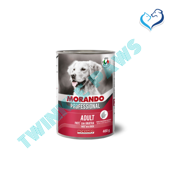 copy of Morando Professional Adult Dog Pate With Duck 400g Can