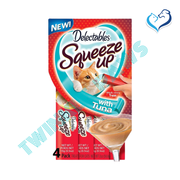 copy of Hartz Delectable Squeeze Up Chicken Lickable Senior Cat Treat,56g 2.0*oz, Pack Of 4