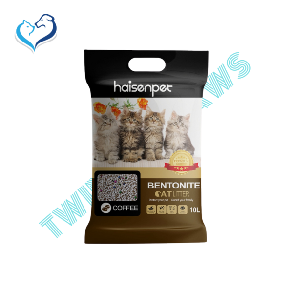 Haisenpet Bentonite Clumping Cat Litter Coffee Scented